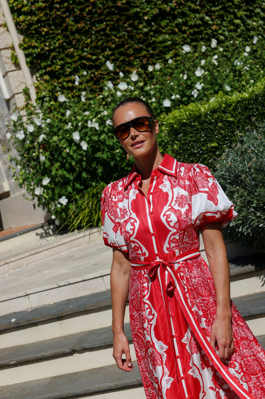 MARLEY DRESS - RUBY ANTIQUE