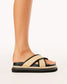 AYSHA SANDAL - NATURAL RAFFIA