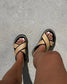 AYSHA SANDAL - NATURAL RAFFIA