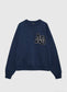 MILES SWEATSHIRT - WASHED NAVY