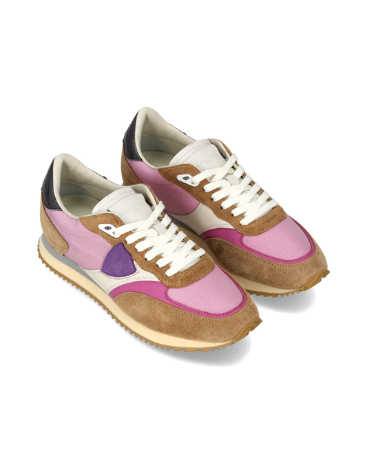 *PREORDER* BLVILLE SNEAKER - FUCHSIA/BEIGE