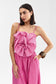 CALLA TOP - POPPY BARK STRIPE