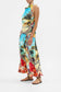 BATHING BOMBSHELL FITTED WAIST GATHERED SKIRT