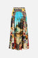 BATHING BOMBSHELL FITTED WAIST GATHERED SKIRT