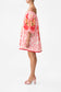 PINK PORTO OFF SHOULDER PUFF DRESS