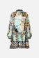 FOLK AFLOAT LONG SLEEVE TIERED SHORT DRESS