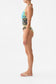 BATHING BOMBSHELL REVERSIBLE BIND EDGE HALTER ONE PIECE