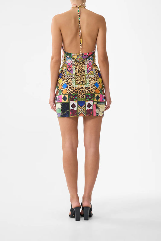 EMBROIDERED EVER AFTER MINI DRESS