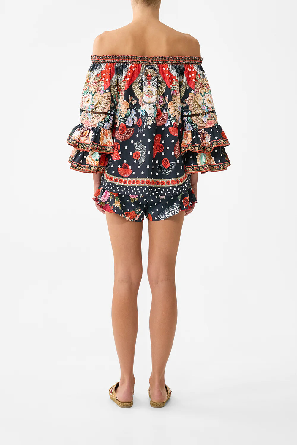 DAUGHTERS OF DUENDE OFF SHOULDER TOP