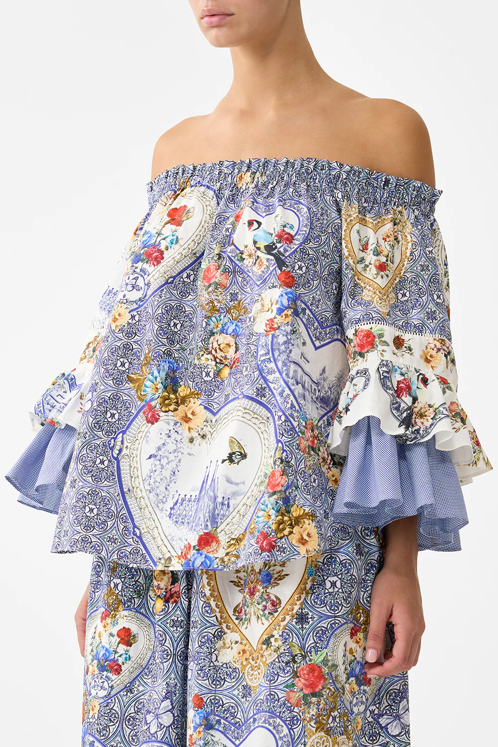 OFF SHOULDER TOP - POTTERY PARLOUR