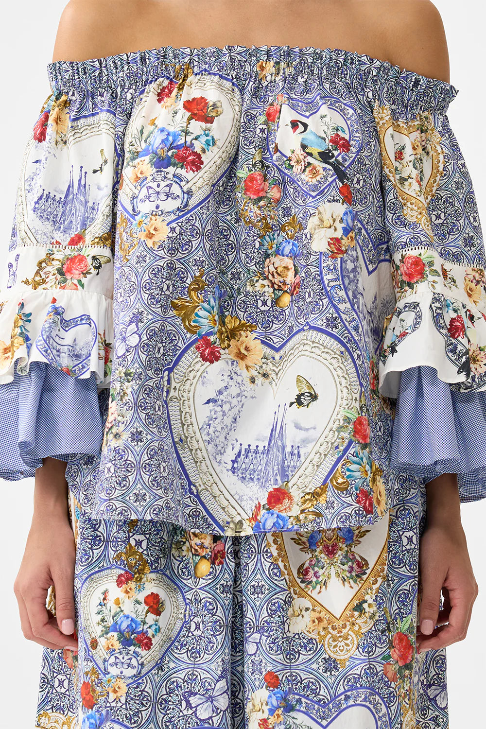 OFF SHOULDER TOP - POTTERY PARLOUR