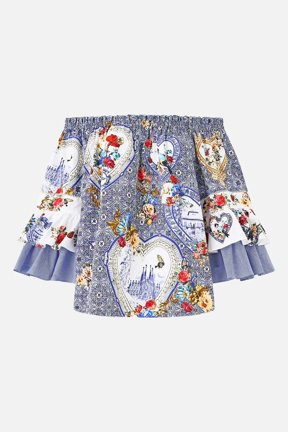 OFF SHOULDER TOP - POTTERY PARLOUR