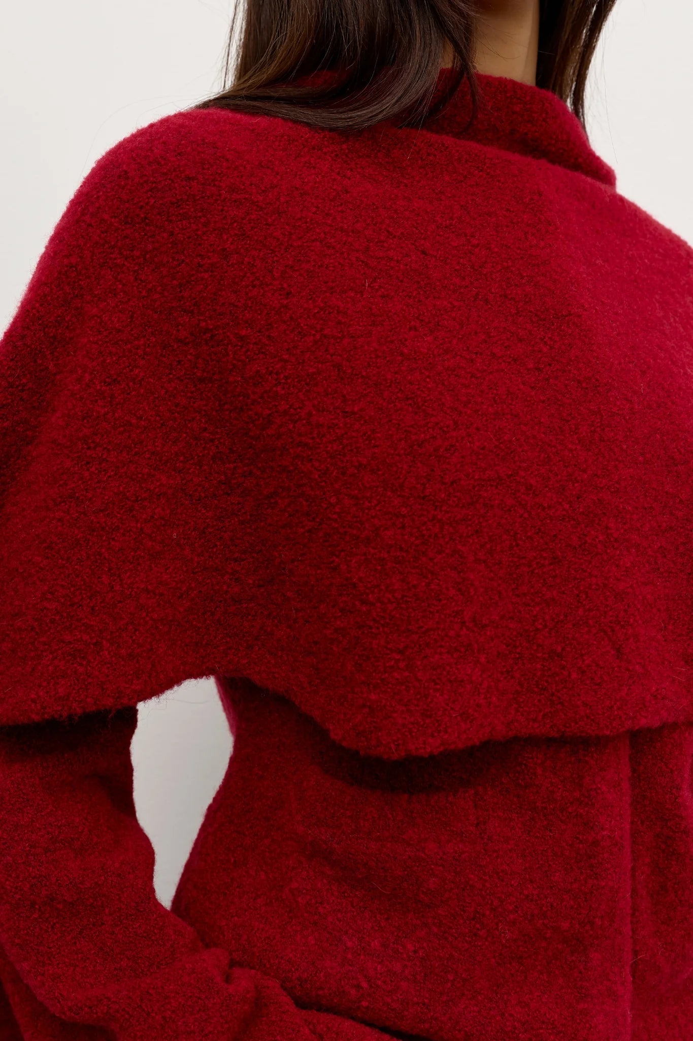 *PREORDER* CAPE SCARF - RED