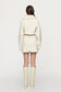 ATLAS KNIT MINI SKIRT - OFF WHITE