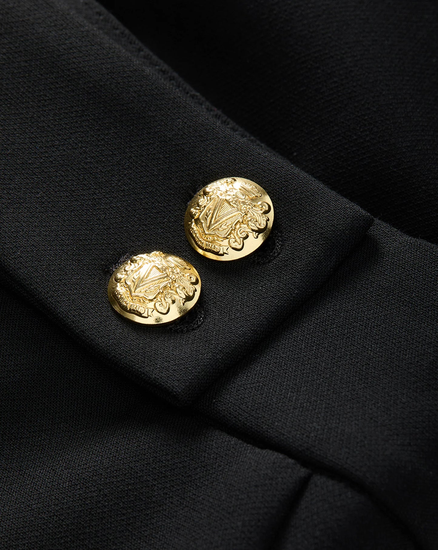 RENZO SLIM LEG PANT - BLACK/GOLD