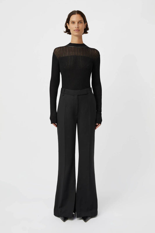 MOTLEY TOP - BLACK