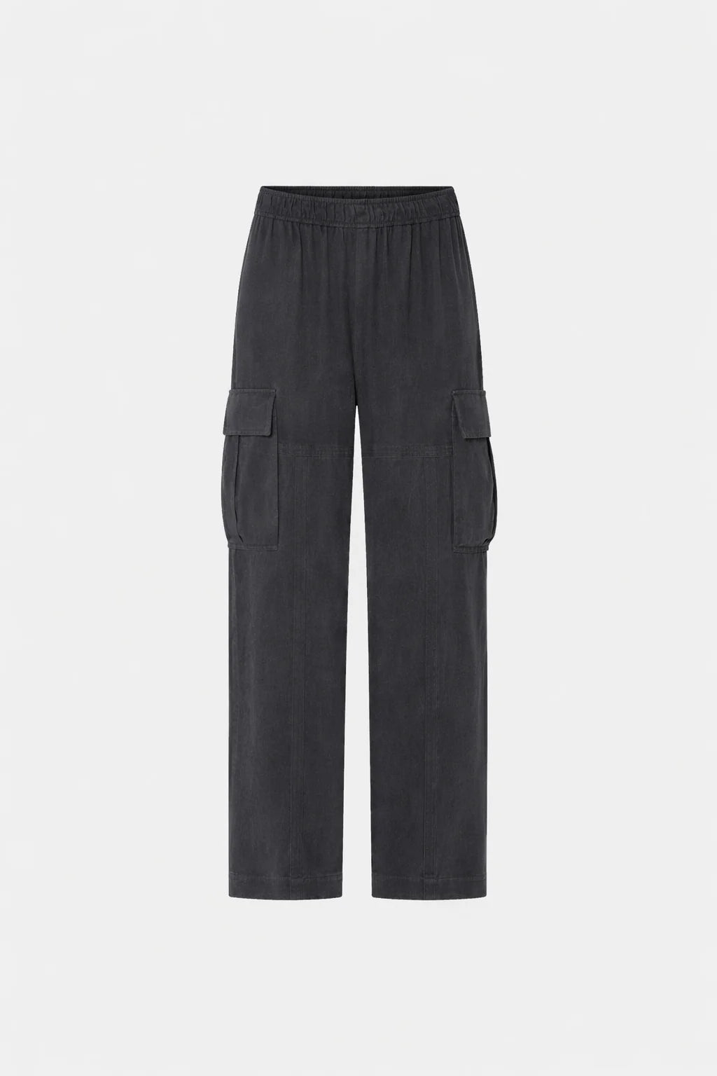 ALLEGRO SATIN PANT - WASHED BLACK