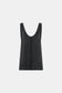 ALLEGRO SATIN TANK - WASHED BLACK