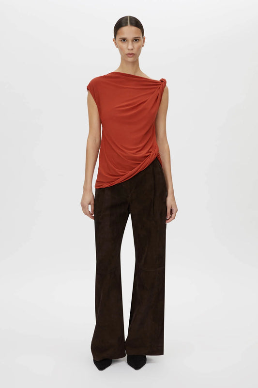 *PREORDER* ANDO TOP - TERRACOTTA