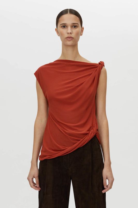 *PREORDER* ANDO TOP - TERRACOTTA