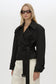 *PREORDER* ASENA SHORT TRENCH - BLACK