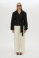 *PREORDER* ASENA SHORT TRENCH - BLACK