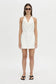 *PREORDER* AUBREY MINI DRESS - WHITE NEPS