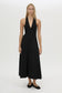 *PREORDER* AURORE KNIT MIDI DRESS - BLACK
