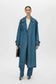CALYX DENIM TRENCH COAT - CLASSIC BLUE