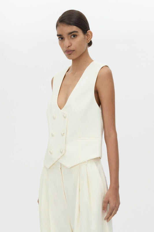 *PREORDER* CICERO VEST - CREAM