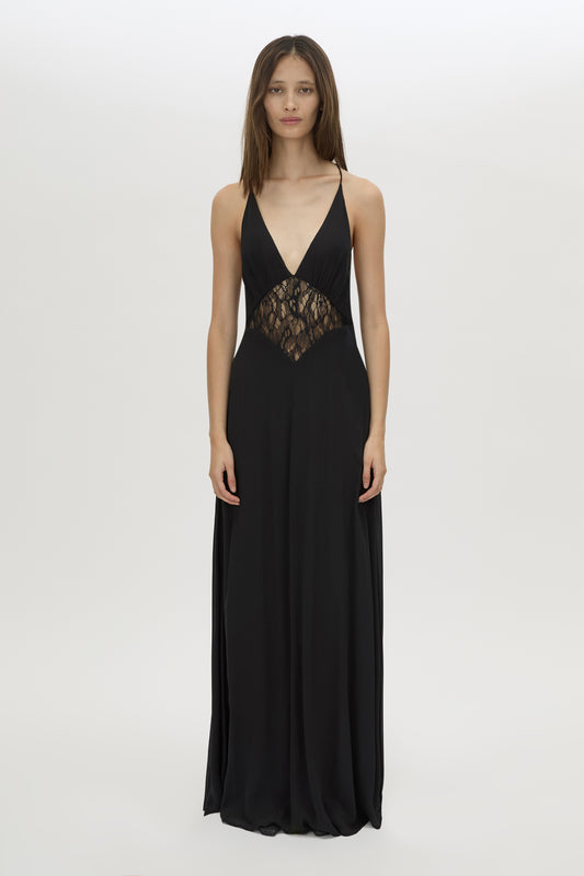 *PREORDER* ELARIS MAXI DRESS - BLACK