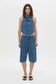 ELENI DENIM TOP - BLUE NEPS