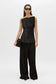 ELISE BODICE TOP - BLACK