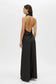 ELOWYN HALTER TOP - BLACK