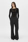 FIGUE LONG SLEEVE TOP - SLATE