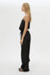 TAMAR DRAPE CAMI - BLACK