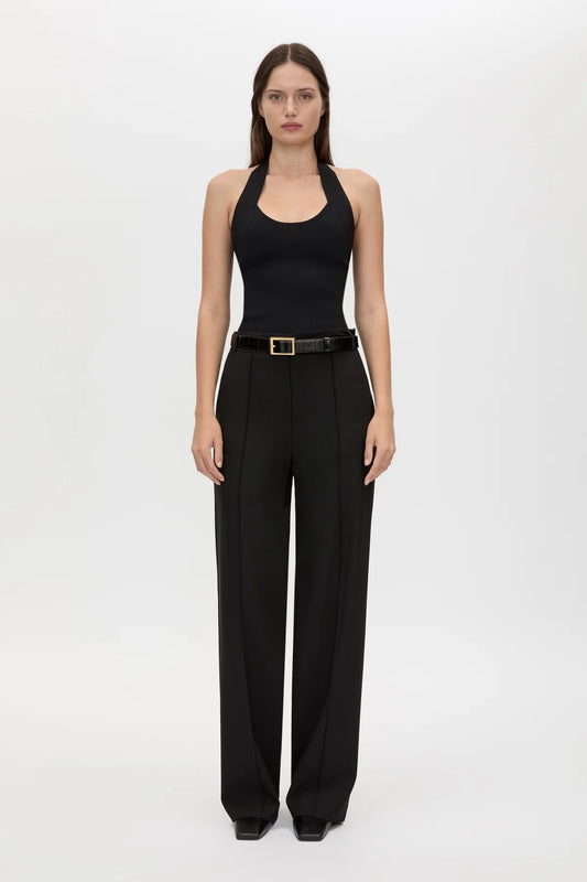 NOMIA STRAIGHT LEG PANT - BLACK
