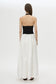 JULIET KNIT HALTER TOP - BLACK