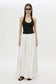JULIET KNIT HALTER TOP - BLACK