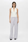 KESTREL PLUNGE NECK BODYSUIT - CREAM