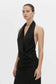 *PREORDER* LAWRENCE MIDI DRESS - BLACK