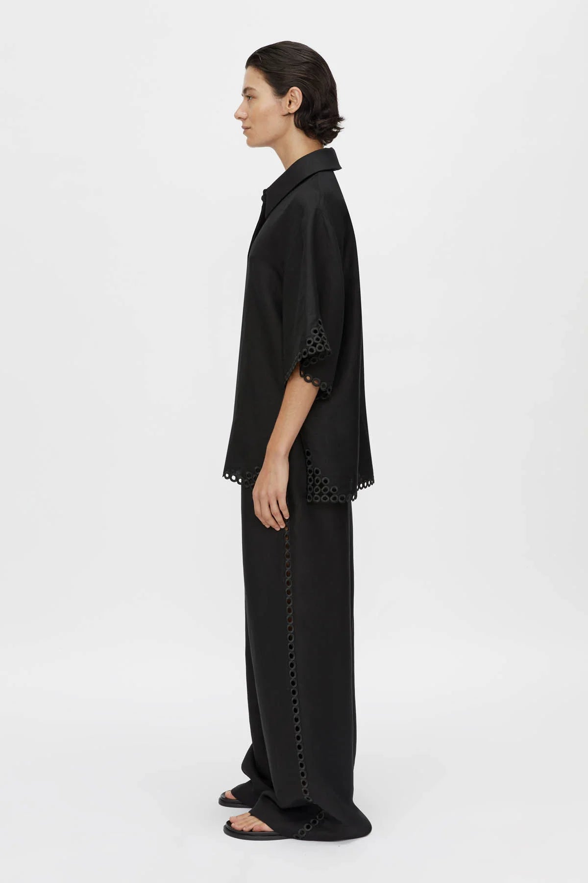 LOLANI SHIRT - BLACK