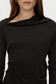 MAI LONG SLEEVE TOP - BLACK