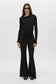 MAI LONG SLEEVE TOP - BLACK