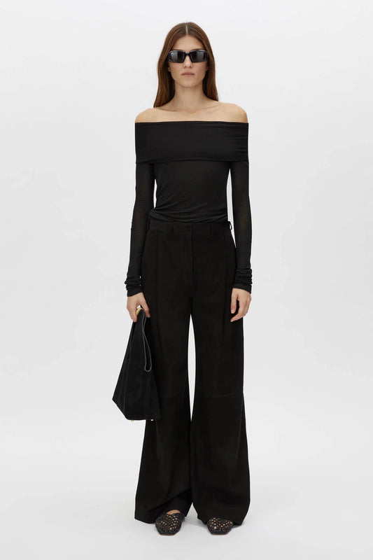 MAJORIE TOP - BLACK