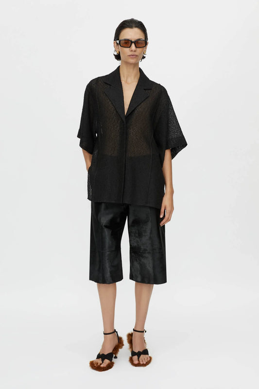 MERLE SHIRT - BLACK