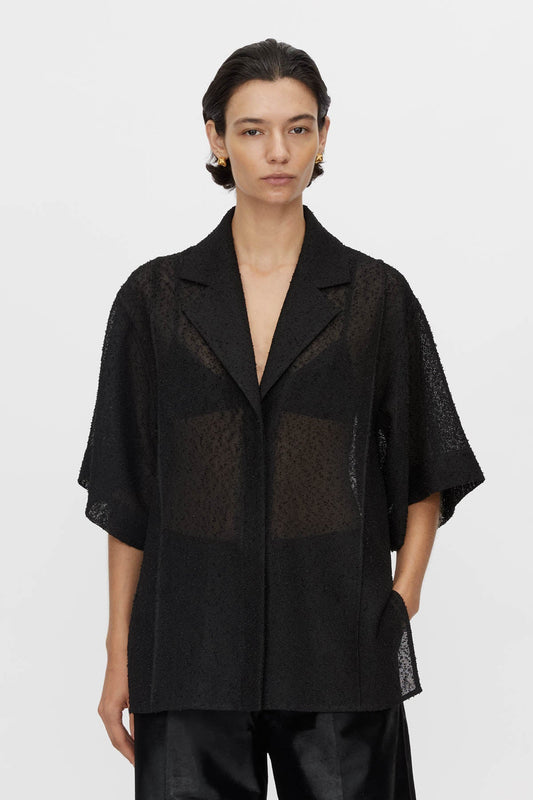 MERLE SHIRT - BLACK