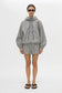 PIERCE CHECK ANORAK JACKET - BIRCH