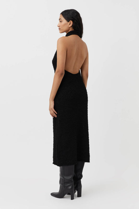 PRIMROSE KNIT DRESS - BLACK