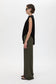 RAVINE DRAPED TOP - BLACK
